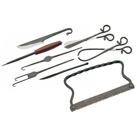 Hand Forged Medieval Large Surgical Set