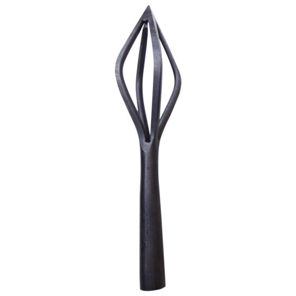 Four Bar Cage Fire Arrowhead - Hand Forged - I