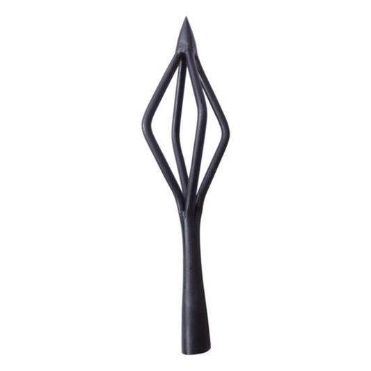 Four Bar Cage Fire Arrowhead - Hand Forged - II