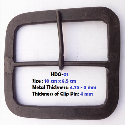 Medieval Belt Buckle - Square - I