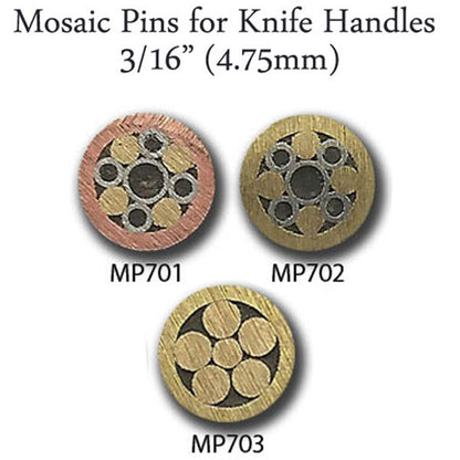 Mosaic Pins for Knife Making- 4.75mm