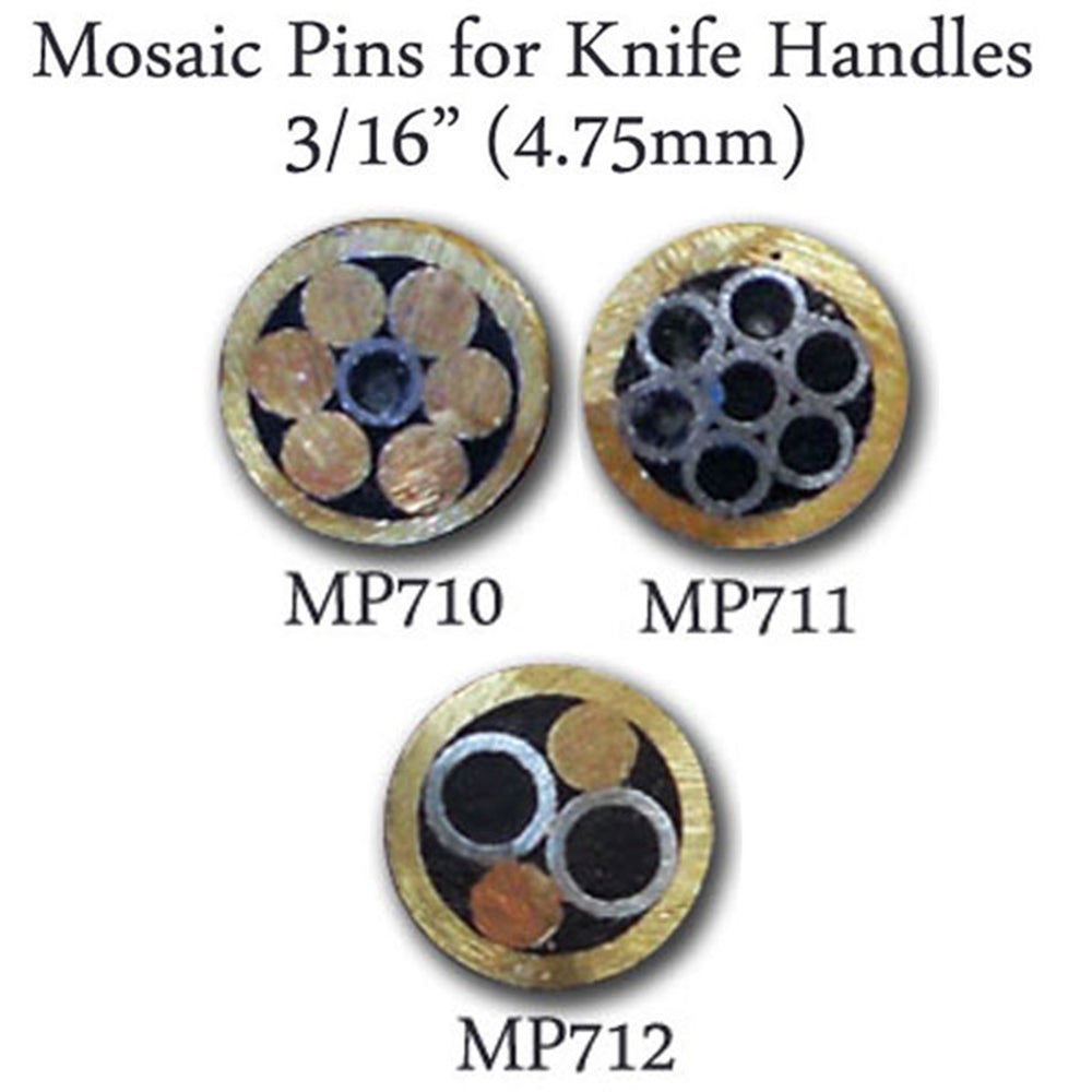 Mosaic Pins for Knife Making- 4.75mm