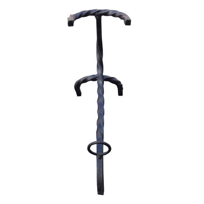 Medieval Hand Forged Iron Horn Stand for Drinking Horns - Made From Iron