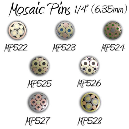 Mosaic Pins for Knife Making-6.35mm