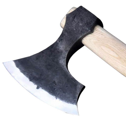 FORGED LARGE VIKING BRAVEHEART AXE