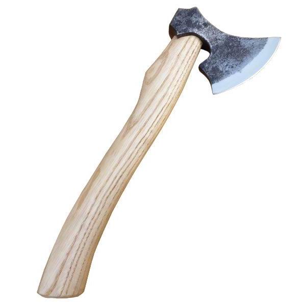 FORGED SMALL VIKING BEARDED AXE